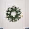 Set of 12: Silver Glitter Poinsettia Flower Picks with 3 Ornament Balls - Festive Seasonal Accents - 2024 Christmas Collection, Floral Home by Artificial Flowers